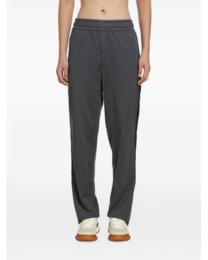 Moncler Logo-Patch Track Pants - Gray