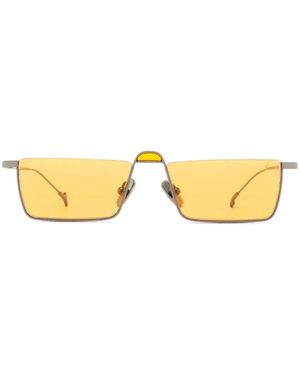 Eyepetizer Gafas De Sol Con Montura Rectangular - Amarillo