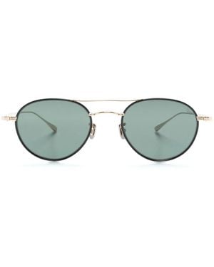 Eyevan 7285 Gafas De Sol 191 Con Montura Redonda - Verde