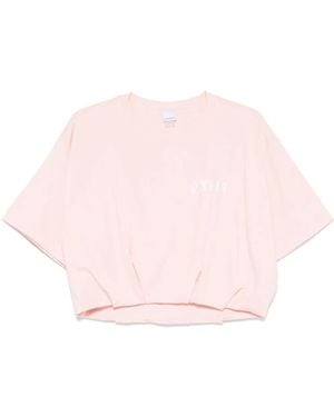 Pinko Logo-Print T-Shirt - Pink