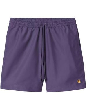 Carhartt Chase Swim Trunks - Purple