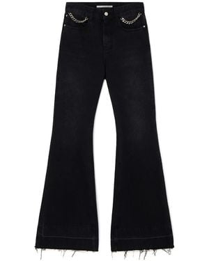 Stella McCartney Vaqueros Falabella Acampanados - Azul