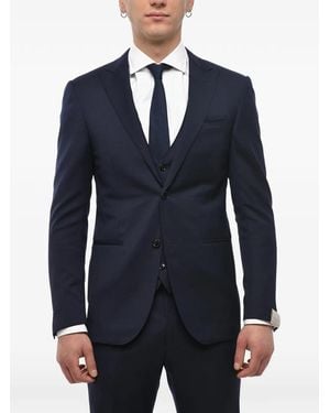 Corneliani Single-Breasted Suit - Blue