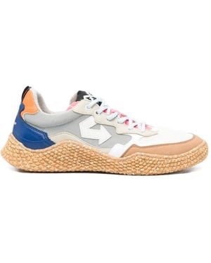 ID EIGHT Panelled Trainers - White