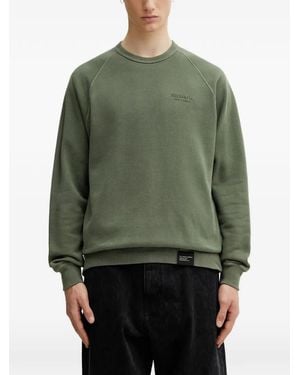 Neighborhood Logo-Embroidered Sweatshirt - Green