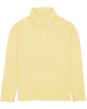 Fortela Missouril Long-Sleeves Polo Shirt - Yellow