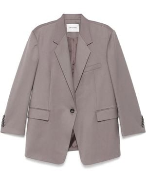 Low Classic Blazer À Simple Boutonnage - Gris