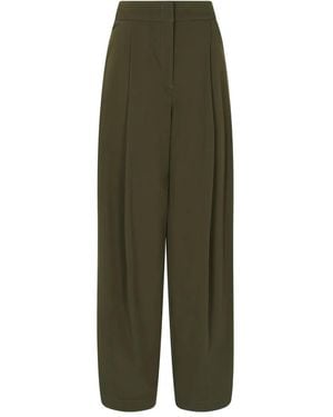 Emporio Armani Pantalon À Design Plissé - Vert