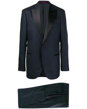 Brunello Cucinelli Peak-Lapel Suit - Blue