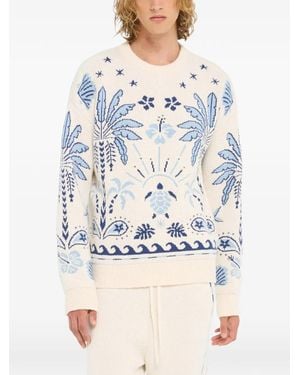 Alanui Echoes Of The Island Pullover - Blau