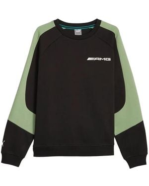 PUMA X Mercedes Amg Colour-block Sweatshirt - ブラック