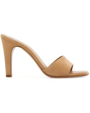 Ferragamo Heel Sandals - Natural