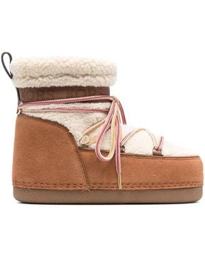 MICHAEL Michael Kors Zelda Shearling Boots - Brown