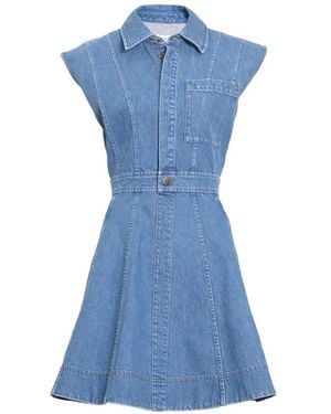 Tanya Taylor Hailey Mini Dress - Blue