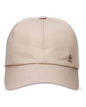 Premiata Embroidered Ball Cap - Natural