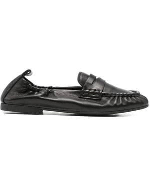 COPENHAGEN Lea Elasticated Loafers - Black