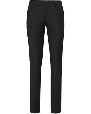 Philipp Plein Office Wool Pants - Black