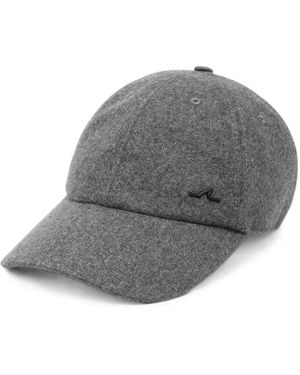 Paul & Shark Logo-Plaque Baseball Cap - Gray