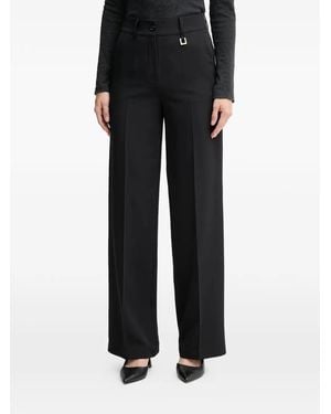 Joop! Metal-Detail Trousers - Black