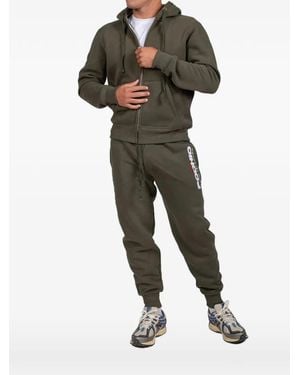 PODHIO Zip-Fastening Hoodie - Green