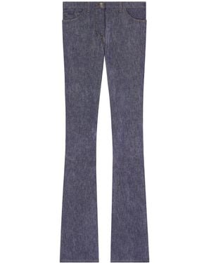 Courreges Cotton Bootcut Jeans - Blue