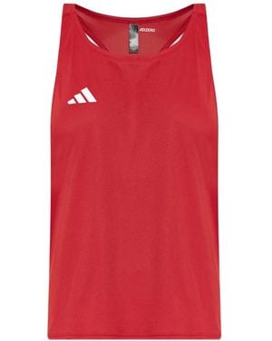 adidas Adizero Racerback Top - Rood