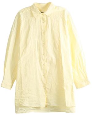 Casey Casey Ikla Long-Sleeve Butoned Shirt - Yellow