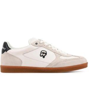 KARL LAGERFELD Karl-Patch Sneakers - White