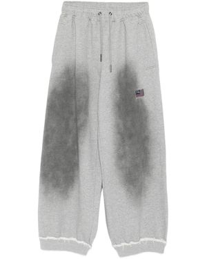 MADFRENZY Rodeo Drawstring Track Pants - Grey