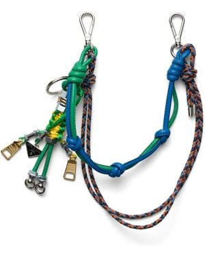 Prada Pop Strings Bag Charm - Blue