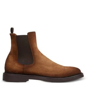 Officine Creative Suede Chelsea Boots - Brown