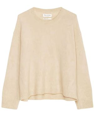 Marc O' Polo Crew-Neck Jumper - Natural