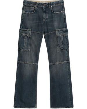 Balenciaga Logo-Patch Jeans - Blue