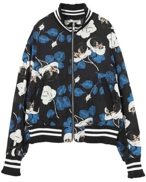 Undercover Printed Blouson - Blue