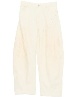 CROQUIS Conch Shell Jeans - White