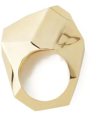Lanvin Geometric Ring - Metallic
