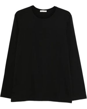The Row Leon Cotton T-Shirt - Black
