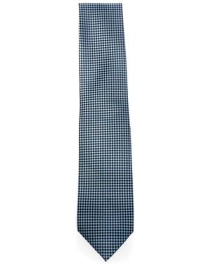 Tom Ford Stropdas Met Patroon - Blauw