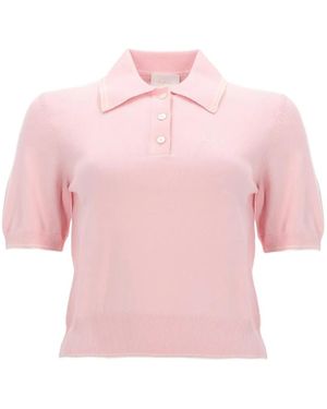 A.P.C. Polo Lisa De Manga Corta - Rosa