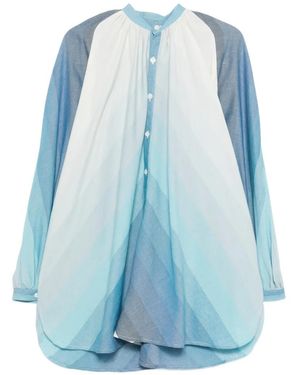 Marrakshi Life Touareg Striped Tunic - Blue