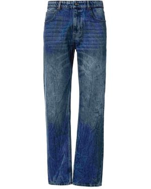 Just Cavalli Whiskering Jeans - Blue