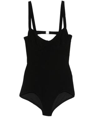 Norma Kamali Vogue Mio Underwired Swimsuit - Black