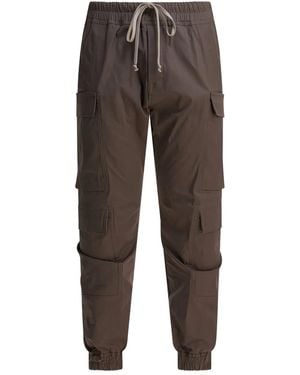 Rick Owens Cargohose mit Kordelzug - Grau