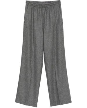 Ottod'Ame Drawstring-Waistband Pants - Gray