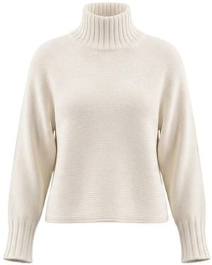 Gran Sasso Ribbed-Knit Jumper - White