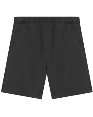 Chocoolate Logo-Appliqué Track Shorts - Black