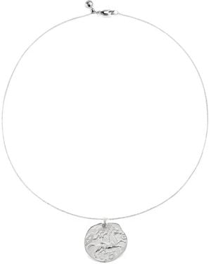 Monica Vinader Goddess Pendant Necklace - White