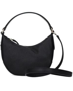 Jimmy Choo Bolso Shopper De Piel Granulada Con Logo Jc - Negro
