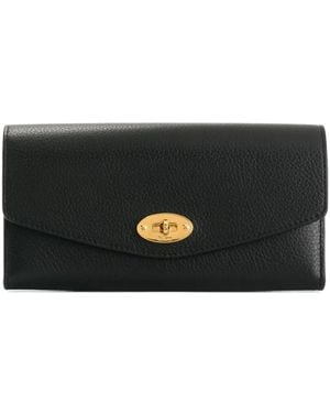 Mulberry Twist-Lock Wallet - Black