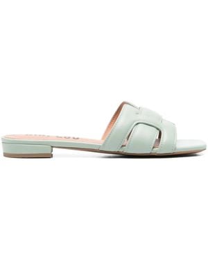 Bibi Lou Holly Flat Sandals - White